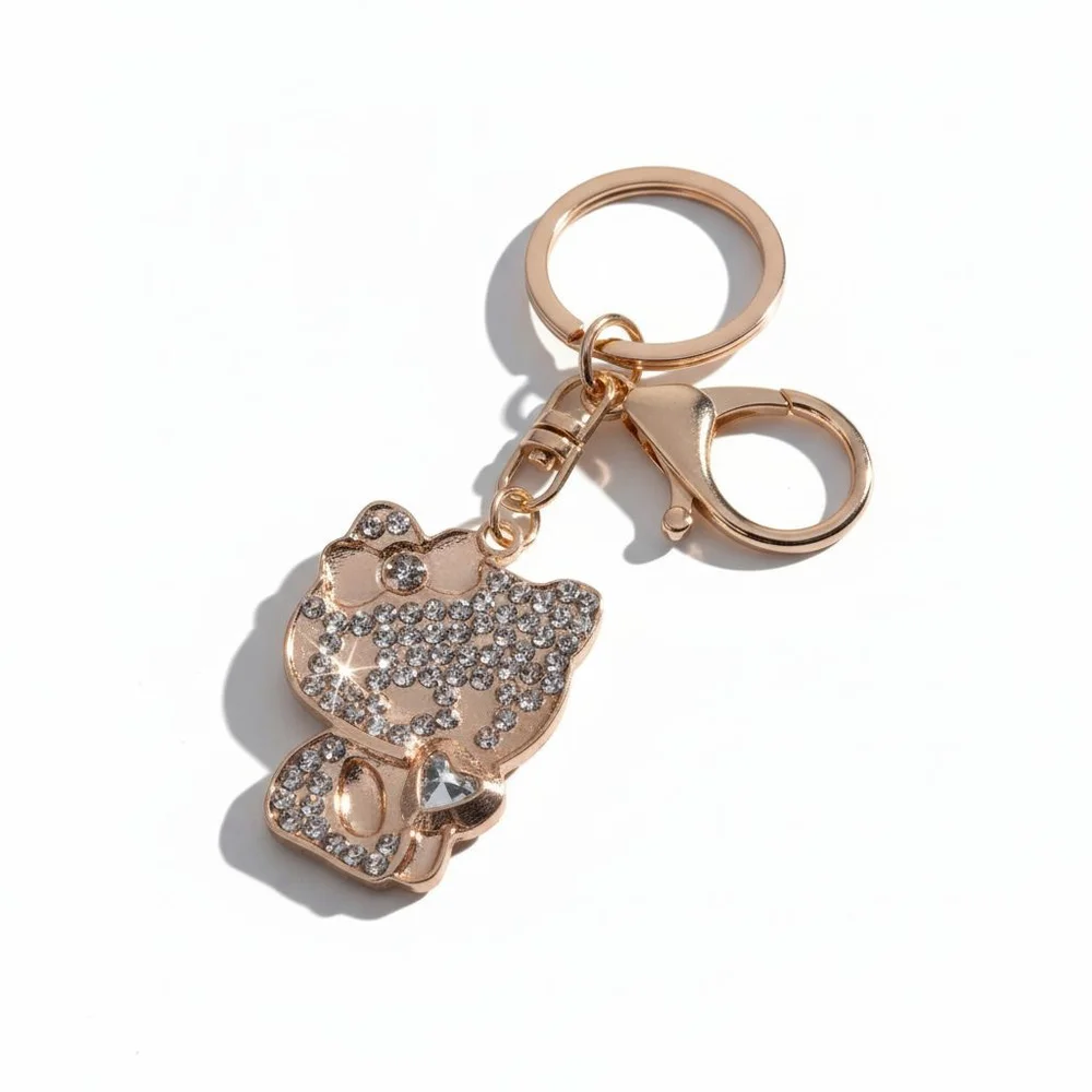 Hello Kitty Keychain Purse Charm NWT